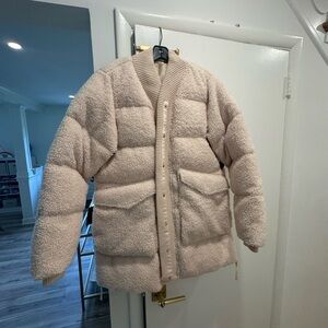 BRAND NEW WITH TAGS Varley shearling jacket